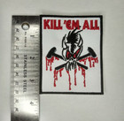 Metallica Patch  kill  em All  Embroidered Iron-on Thrash Metal Testament Slayer