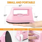 Plug-in Mini Electric Iron - Crafts quilting  Travel-friendly  Mini Heat Press
