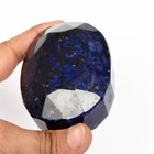 1400 Ct  Loose Natural Blue Sapphire  Oval Cut Certified Gemstone Collectible