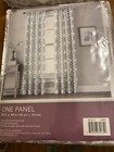Window Curtains Two Panels 40x84 Set Lotus Harmony New Beige Ivory