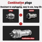 Aviation Plug 2 3 4 5 6-8 Pin 16mm Gx16 Metal Male Female Panel Cable Connector