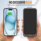 New For Iphone 15 Pro Max External Battery Charger Case Power Bank Cover 6800mah