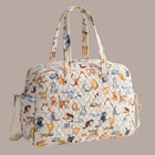 New Vera Bradley A Cats Life  Large Weekender Travel Luggage Bag Beige