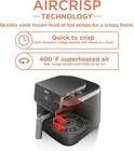 Ninja Af141 Air Fryer Pro 4-in-1  5 Qt Capacity  Nonstick Basket   Crisper Plate