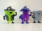 Lot Of 8 Wendy   s Frosty Frights Kids Meal Toys Franken Frosty Cold Snap Chilly