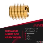 E Z Lok Thread Inserts For Hard Wood Brass Steel Knife Thread Fasteners 80ct