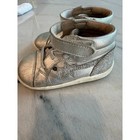 Old Soles Silver High Top Tennis Shoes Sz 22