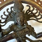 Dancing Shiva Nataraja Statue - Bronze 19th 20th Century Antique Vintage 13 75   