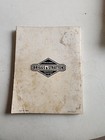 Briggs   Stratton Service And Repair Instructions Manual Paperback