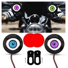 3d Dynamic Devil Eye Led Light Car Eyes Lens Light Motorcycle Decorative Lights