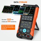 3 In 1 Automotive Oscilloscope Multimeter 2 Channel 80mhz Bandwidth 200msps 