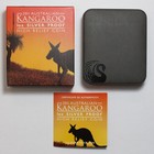 2011-p  1 Australian Kangaroo 1oz High Relief Silver Proof Coin W  Ogp - Hr