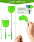 3 Pcs Fly Swatter  Fly Swatter Plastic telescopic Fly Swatters  Large Bug Swatte