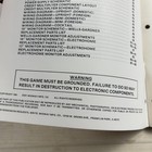 Midway Rally-x Arcade Parts   Operating Manual 1981 Original Game Guide