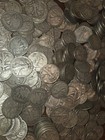 5 X Liberty Walking Half Dollar Circulated Coins 90  Silver