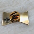 Vtg Budweiser Beer Advertising Enamel Red Bowtie Logo Lapel Pin