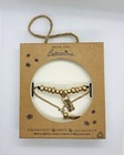 Bella Uno Bellissima Recycled Silver Plated  strong  Bracelet - Gold