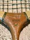 Rare 1930 s Hazell  hazells   Streamline Green Star Tennis Squash Racket Racquet