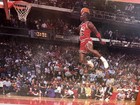 Vintage 1988 Nike Michael Jordan Basketball Poster Slam Dunk Champion Bulls Nba
