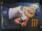 Mlb Baseball New Yorks Mets Vintage 1985 World Series Or Bust Poster Corp Rare