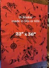 Vintage Hawaiian Fabric Ui-maikai 22 X 36