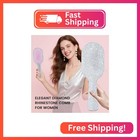 Minovel Luxury Rhinestone Hair Brush For Women - Bling Detangling Comb With Anti