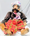 19    Burmese Yoke Th   Marionette Puppet Hand-carved Wood Doll Performance Eyes