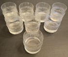 8 Vintage Iittala Finland Niva 12oz Double Old Fashioned Glasses Tapio Wirkkala