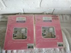 Lot Of 2 New Kidsline Sweet Dreams Window Valance 60  X 14   Pink Green Floral