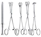 5 Pieces Body Piercing Instruments Kit Tools Penington Forceps