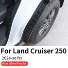 For 2024  Toyota Land Cruiser Prado 250 Accessories Rear Wheel Anti-mud Fender