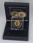 Bitcoin 1 1000 Oz Gold 999 Coin In Box   Coa