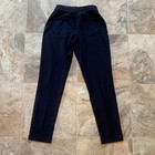 Izod Girls Navy Cotton Chino Pants 16 Regular Solid Pockets School