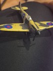  Rare Vintage British  Sp Die Cast Ww2 Plane Model a119 Ok Condition