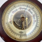 Atco Germany Wood Barometer Weather Indicator