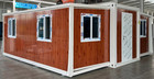20ft Standard Expandable Prefab House 2br 1ba Kitchen Double Wing Folding  Home