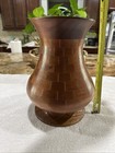 Handcrafted Segmented Wood Bowl Hand Turned Walnut Mahogany Ash