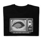 New George Orwell  1984  Destroy Your Tv  Lost In The Static Big Brother T-shirt
