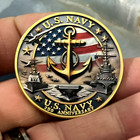 Challenge Coin Collectible Medal Us Navy 250th Anniversary  Commemorative Coin