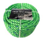 Poly Crab Line For Crab Traps 100 Feet 5 16 Inch 8mm Diameter    Green