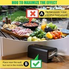 Electric Mouse Traps Indoor For Home  No-touch Rodent Trap With Black