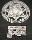 Taser Instructor Lapel  Uniform Shirt Taser Pin Very Rare
