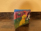 Vintage Lisa Frank Wallet Dogs Cats Puppies Kittens Vinyl Bifold 90s Rare