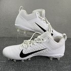 Nike Cleats Mens Size 16 White black Alpha Menace Pro 2 Low Football Cv6477-100