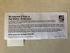 Home Depot Coupon 18 Months Financing No Interest Expire 12 31 25