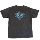 Vtg Faded Aop Slipknot Heavy Metal Band T-shirt Electric Graphic Rock Tee  M