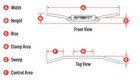 Se 7 8  Handlebar Raptor-bend Jet - Black Protaper 025293