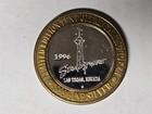 1996 Stratosphere 999 Fine Silver  10 Gaming Token Top Of The World Las Vegas Nv