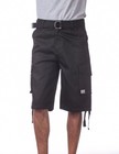 Proclub Pro Club Men s Heavy Cotton Twill Cargo Shorts With Belt 6 Pockets 