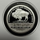 2009 Lakota Crazy Horse Indian Warrior Coin 1 Troy Oz  999 Fine Silver Round 999